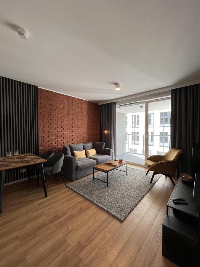 Apartamenty Bruno I Bianca W Symphony Modern Tower Gdynia 2 I 3 Pietro 外观 照片